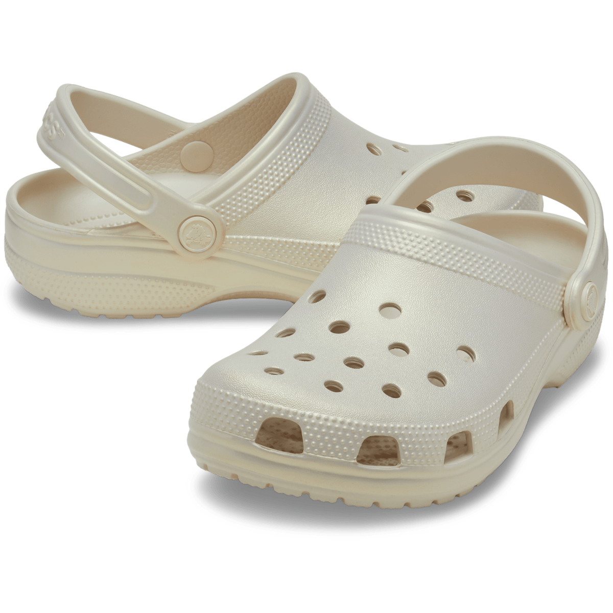 Classic Pearl Shine Clog - Frappé
