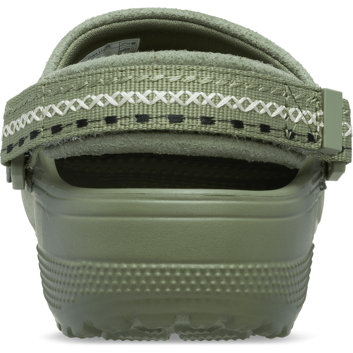 Crafted Vegan Suede Stitch Clog - Cargo