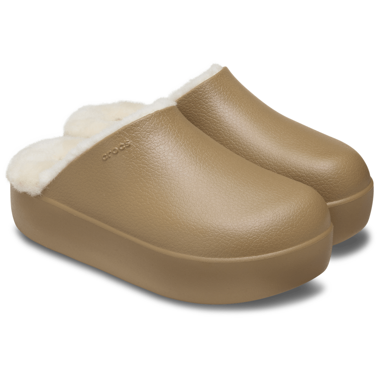 Dylan Platform Lined Clog - Sepia / Sandstone