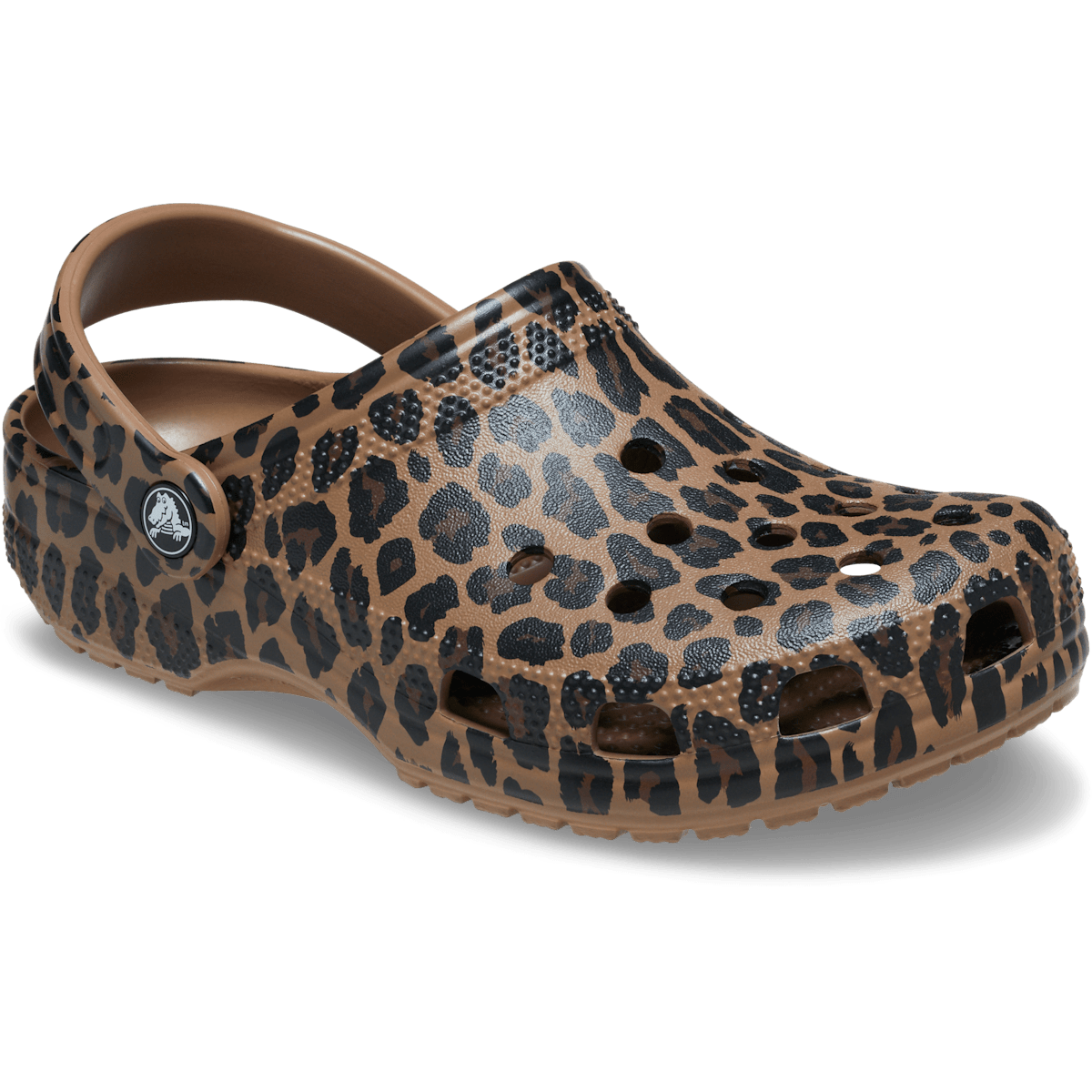 Classic Animal Clog - Sepia / Leopard