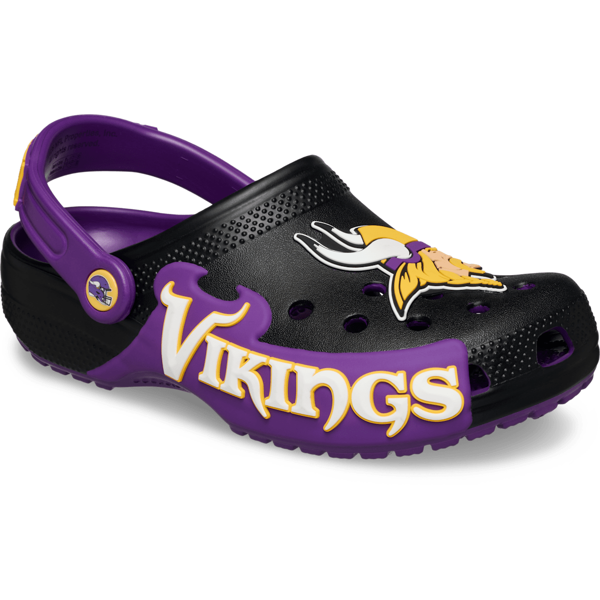 Kids' NFL Minnesota Vikings Graphic Classic Clog - Multi