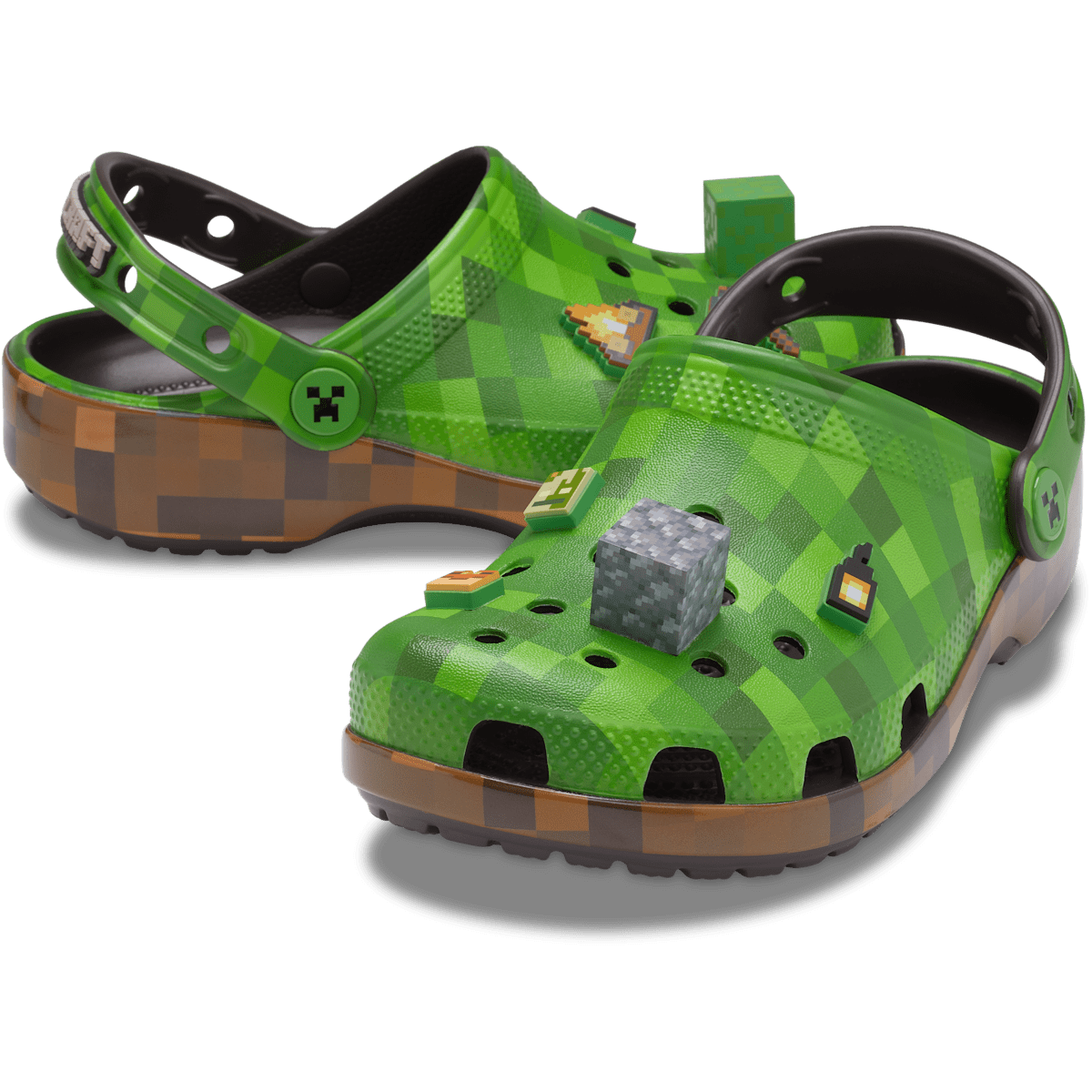 Kids’ Minecraft Green Classic Clog - Multi