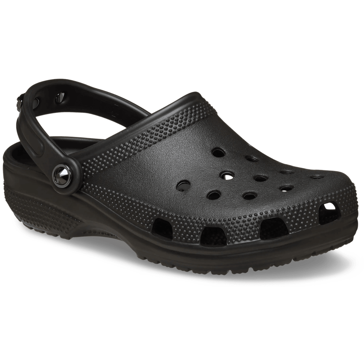 Classic Clog with Swarovski® Crystals - Black