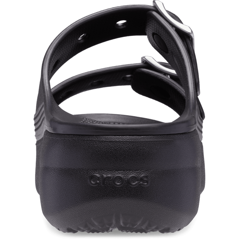 Women's Saturday Platform Metallic Buckle Sandal - Black / Silver