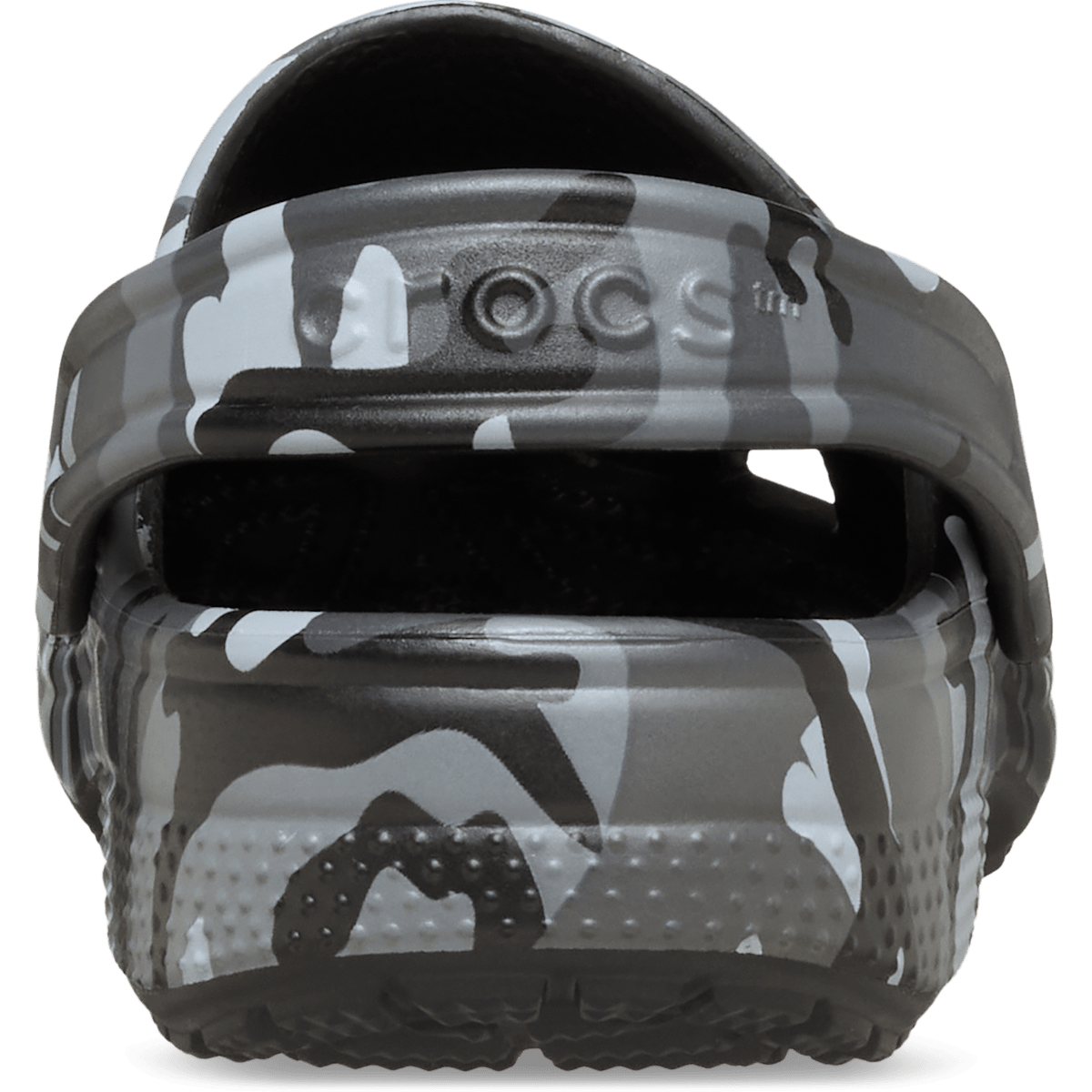 Kids' Classic Camouflage Clog - Black/Slate Grey