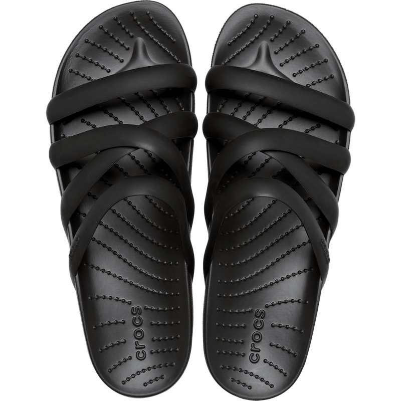 Splash Strappy Sandal - Black