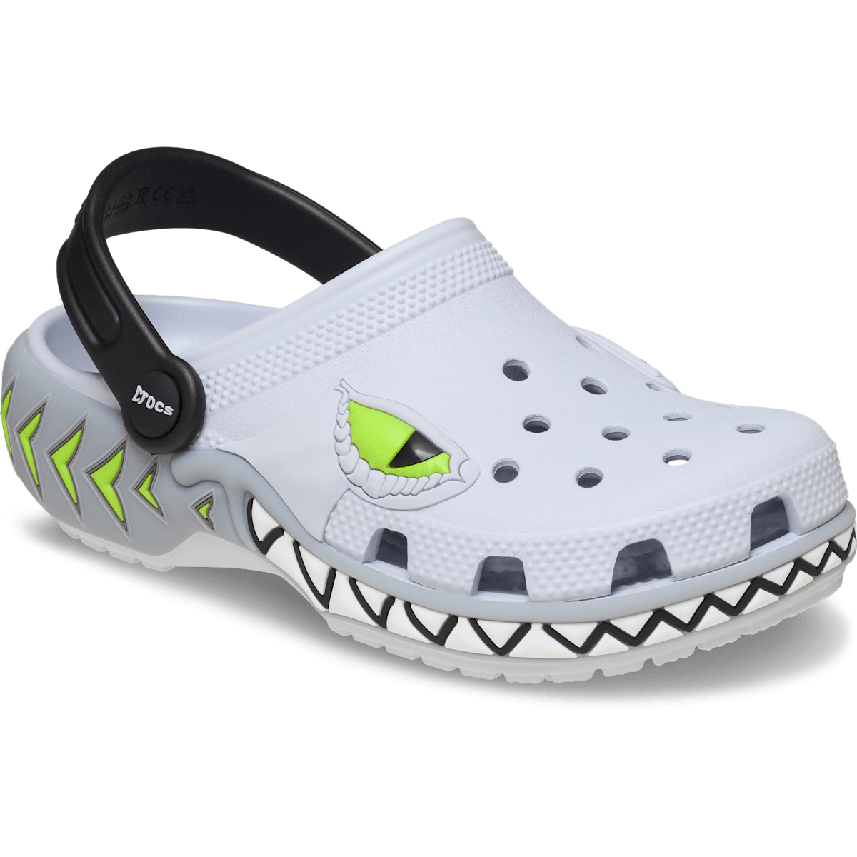 Kids' Classic Creature Lights Clog - Steel