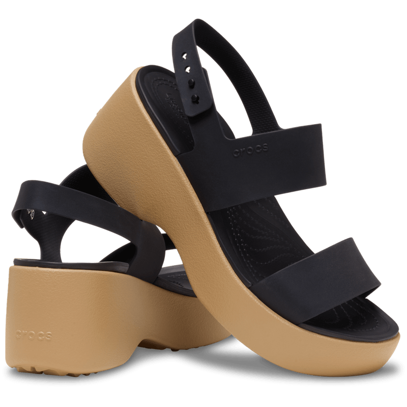 Brooklyn Sky Sandal - Black/Cashew