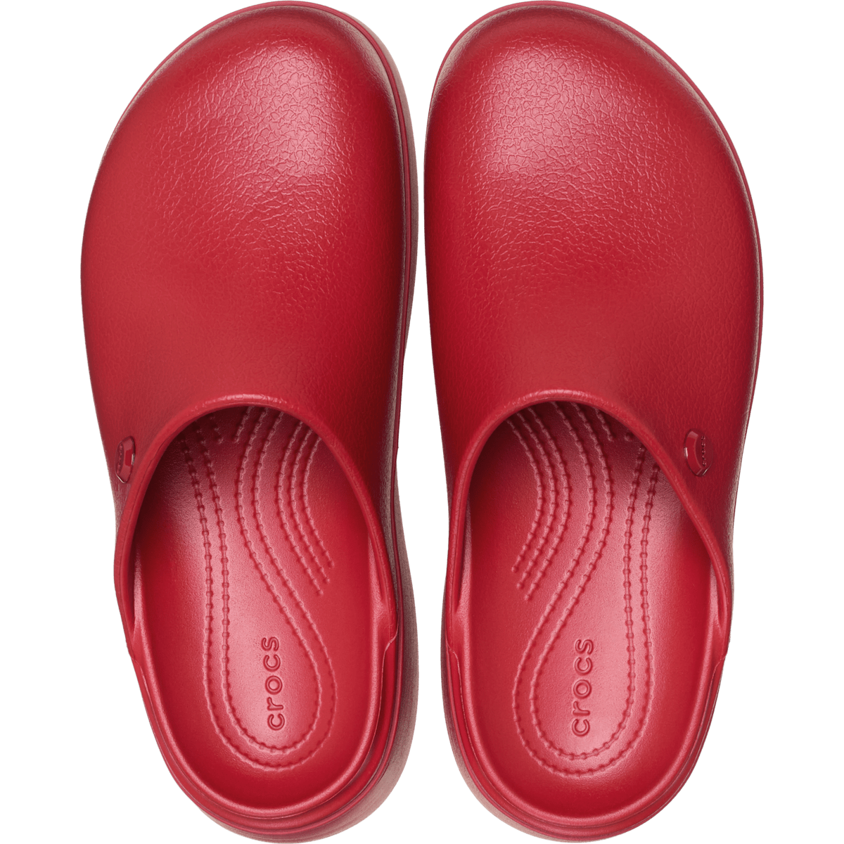 Dylan Notched Clog - Court Red