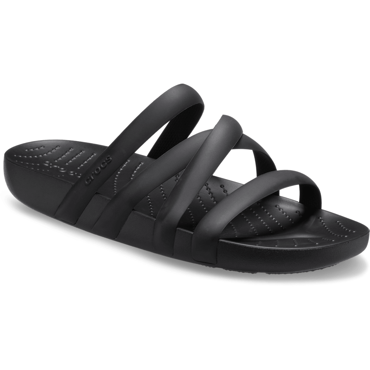 Splash Strappy Sandal - Black