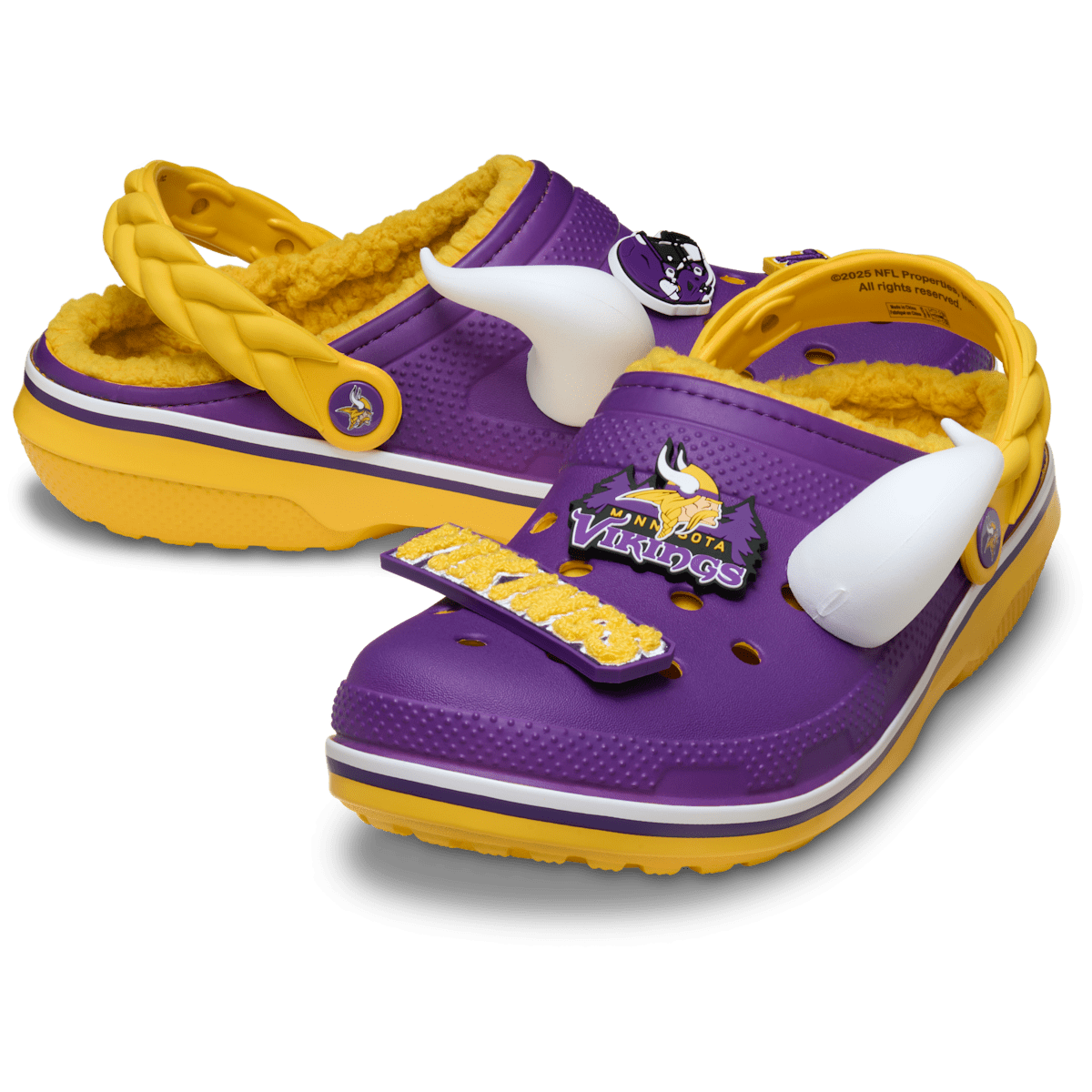 NFL Minnesota Vikings Classic Lined Clog - Multi