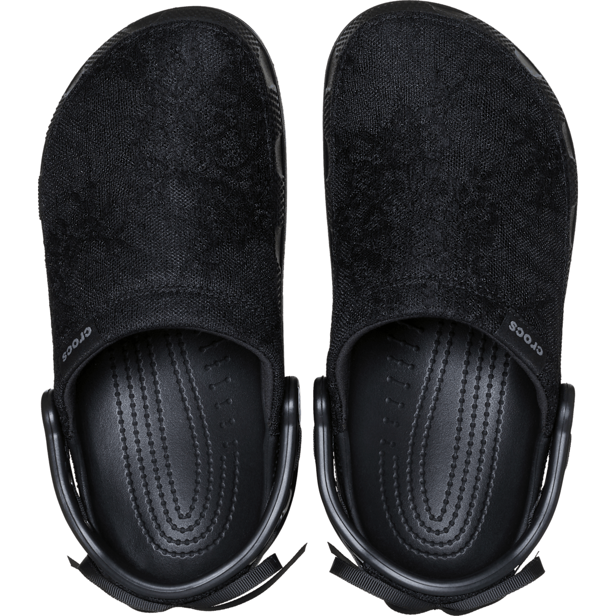 Crafted Lace Clog - Black