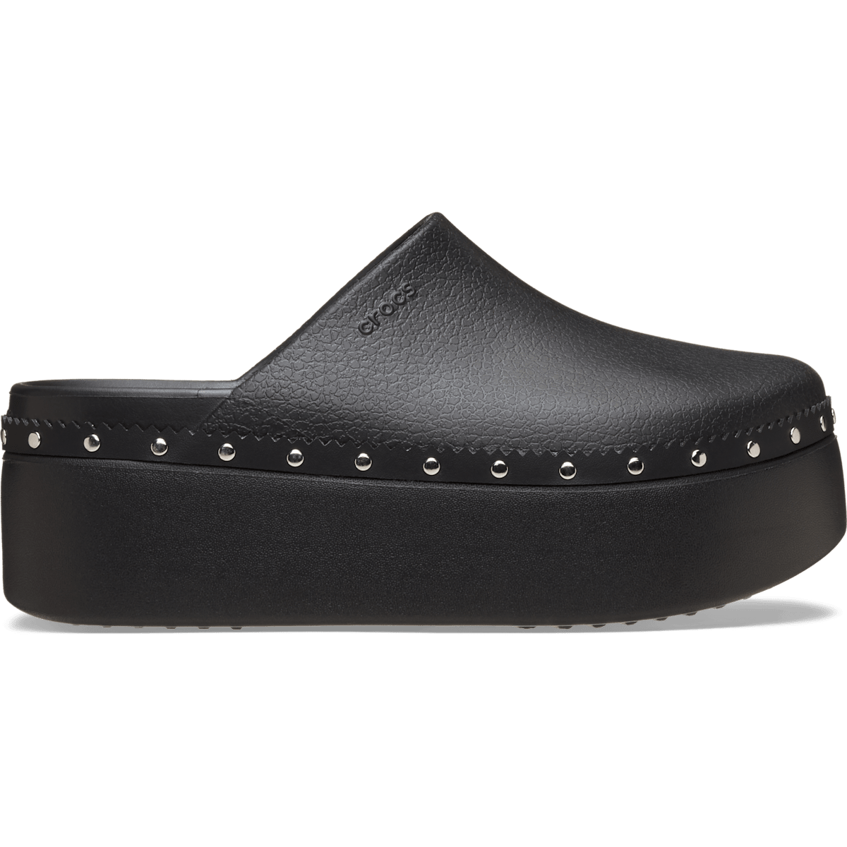 Dylan Platform Studded Clog - Black