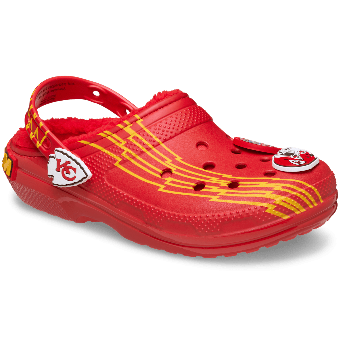 NFL Kansas City Chiefs Classic Lined Clog - Multi