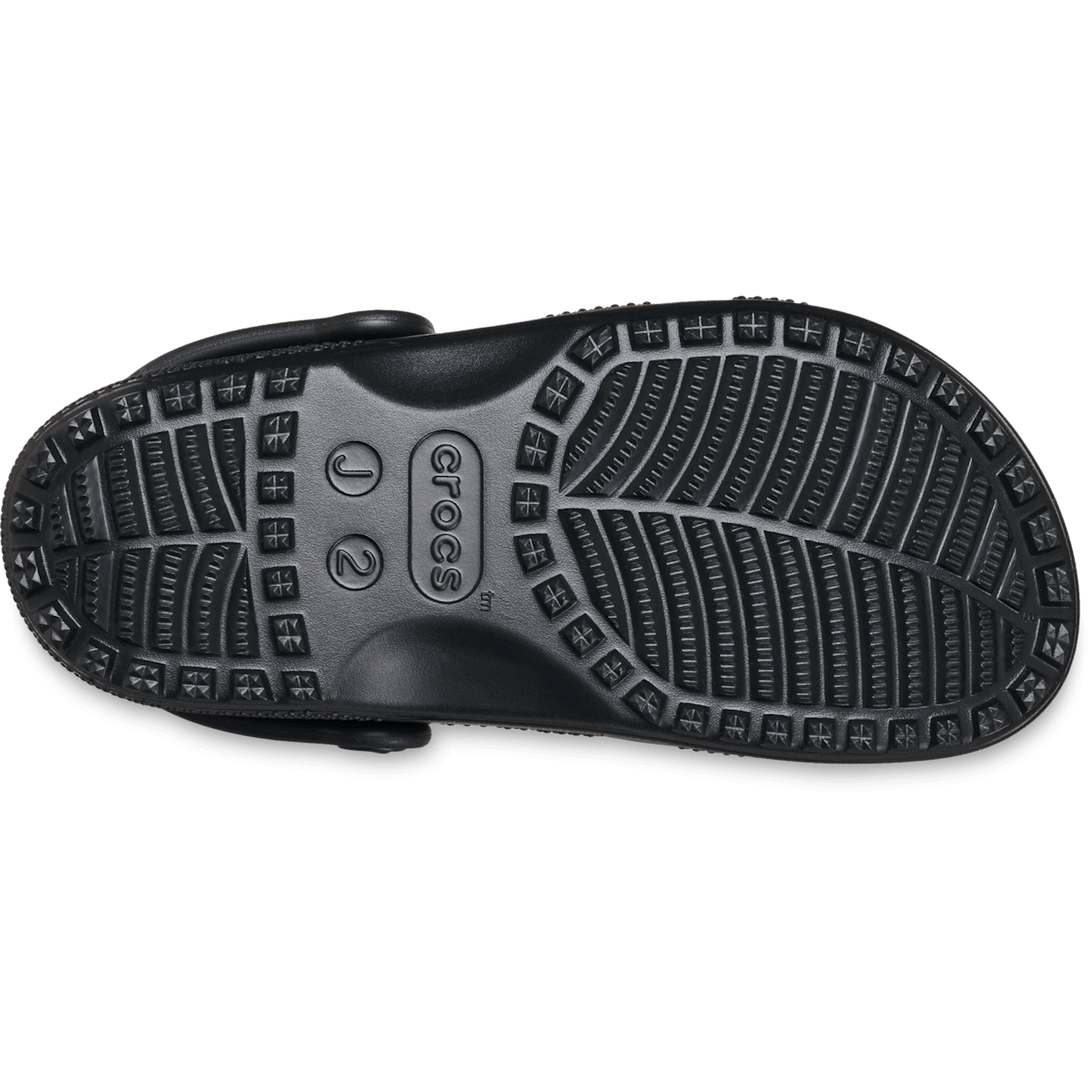 Kids' Classic Hearts Cut Out Clog - Black