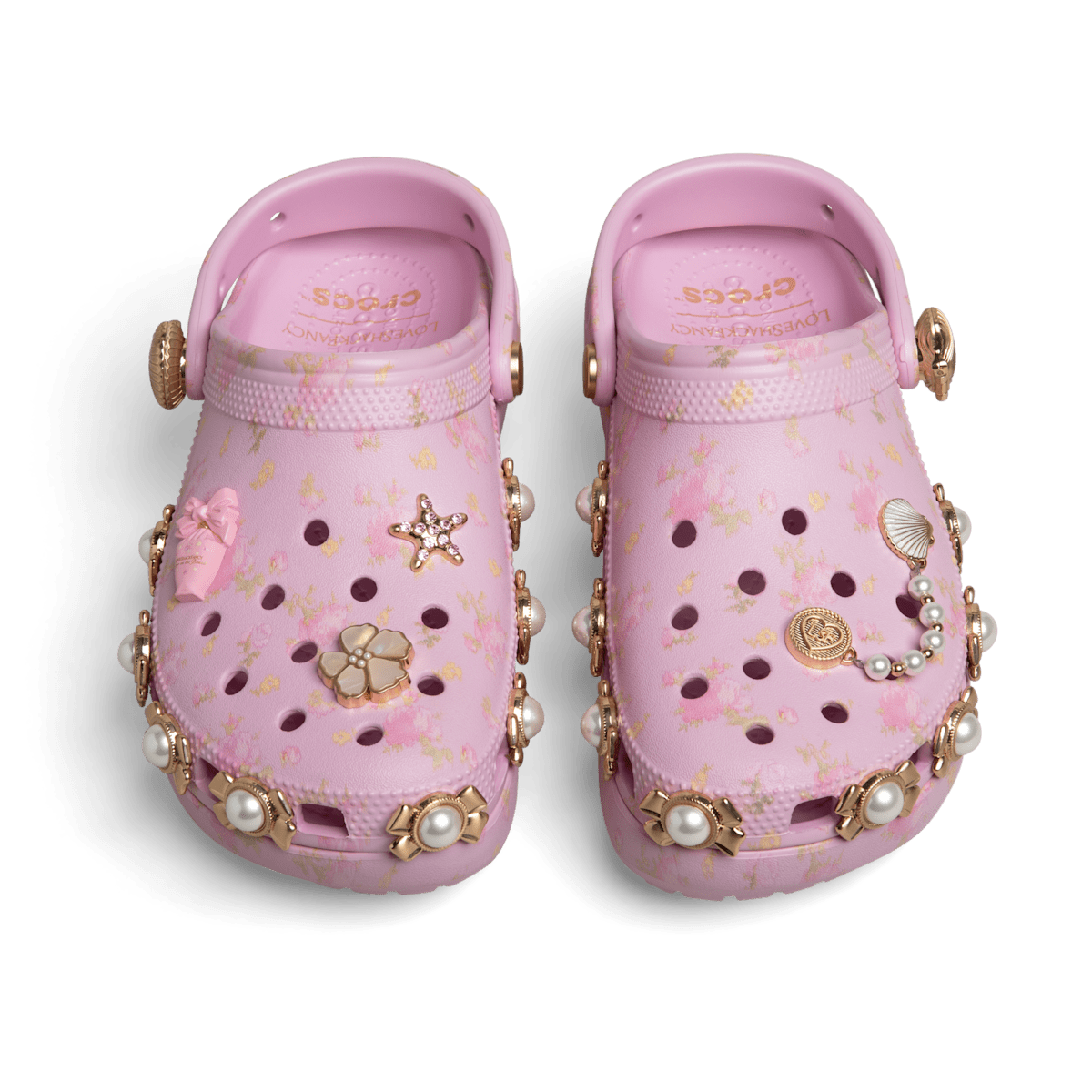 LoveShackFancy Classic Platform Clog - Ballerina Pink