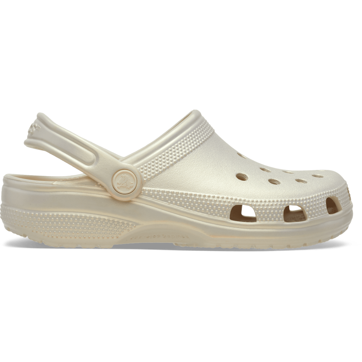 Classic Pearl Shine Clog - Frappé