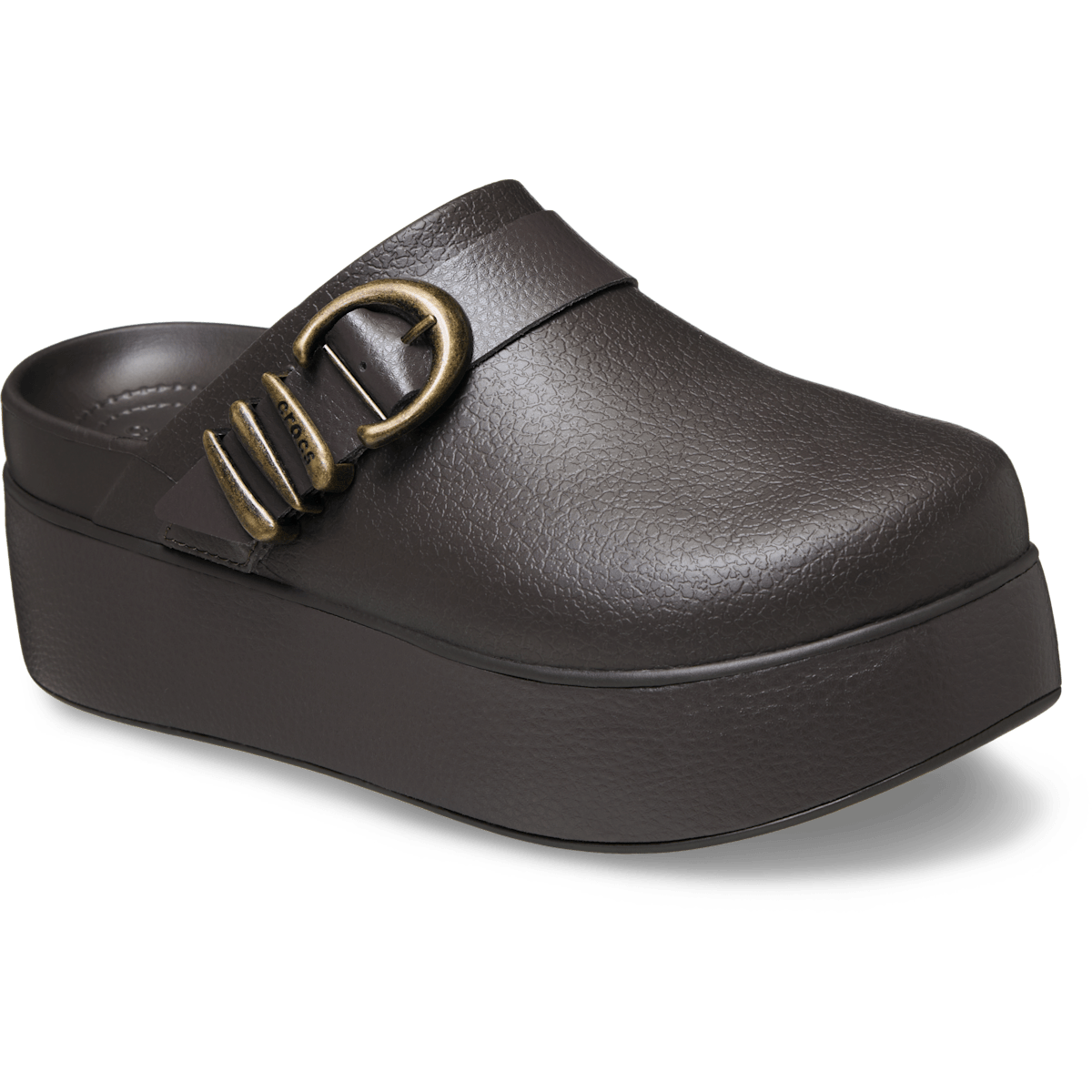 Dylan Platform Boho Buckle Clog - Espresso