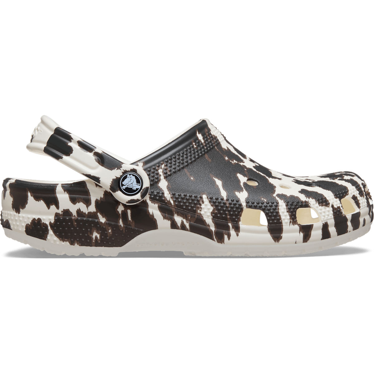 Classic Pop Animal Clog - Chalk/Multi