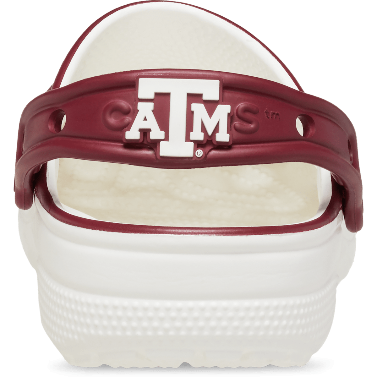 Texas AM Classic Clog - White