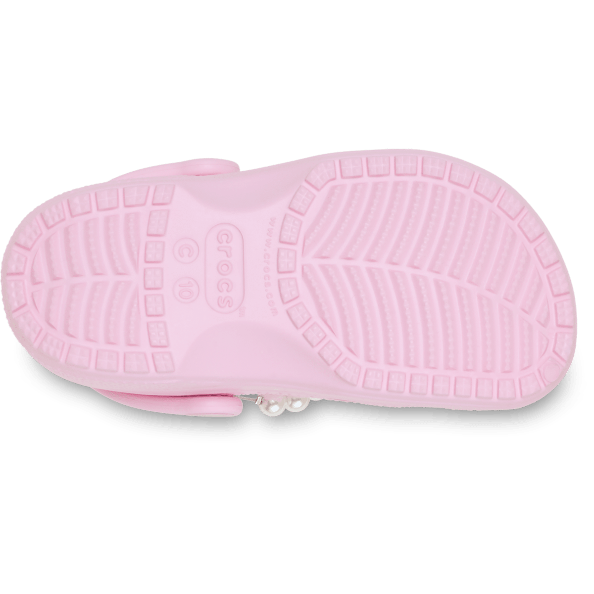 Toddler Classic Pearl Glam Clog - Pink Milk
