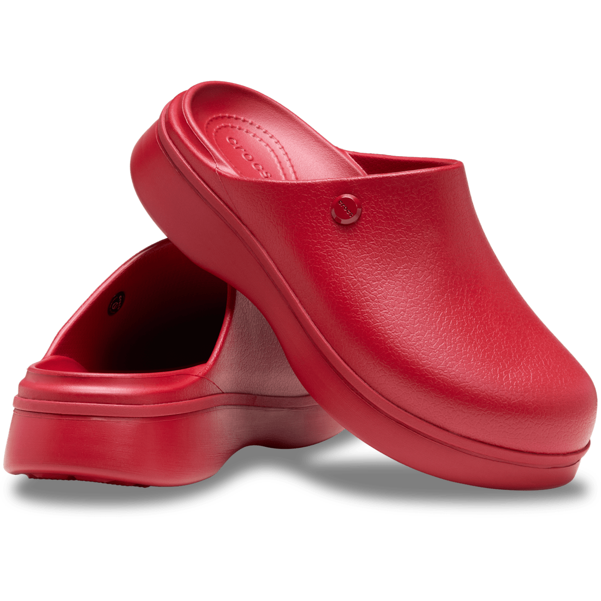 Dylan Notched Clog - Court Red