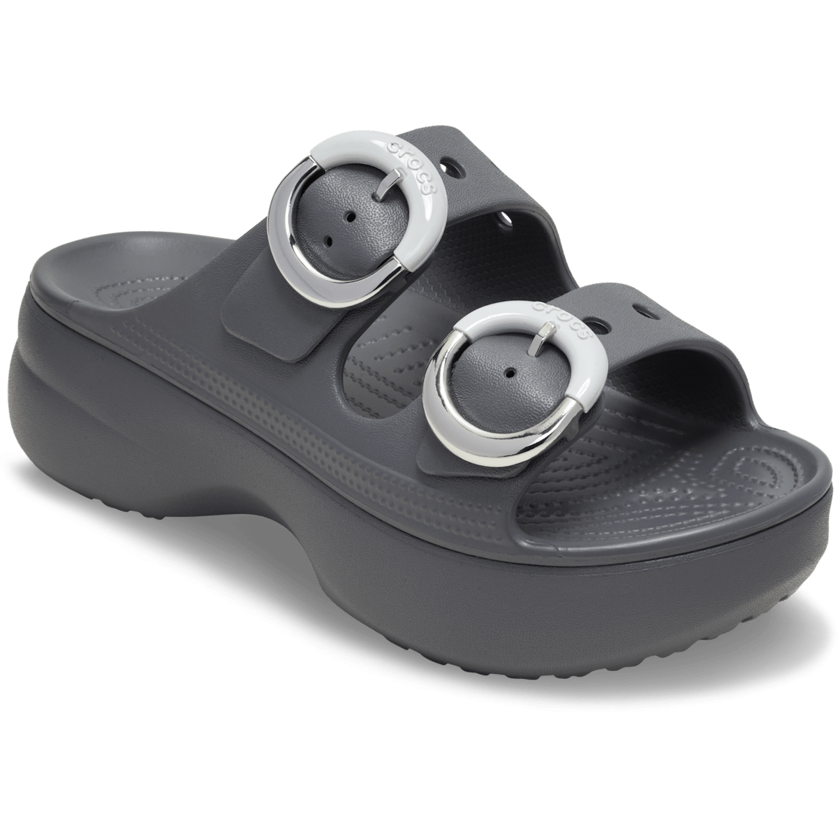 Women's Saturday Platform Dipped Buckle Sandal - Carbon