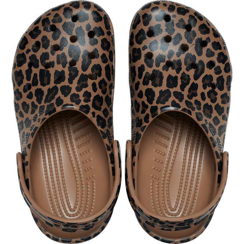 Kids' Classic Animal Clog - Sepia / Leopard