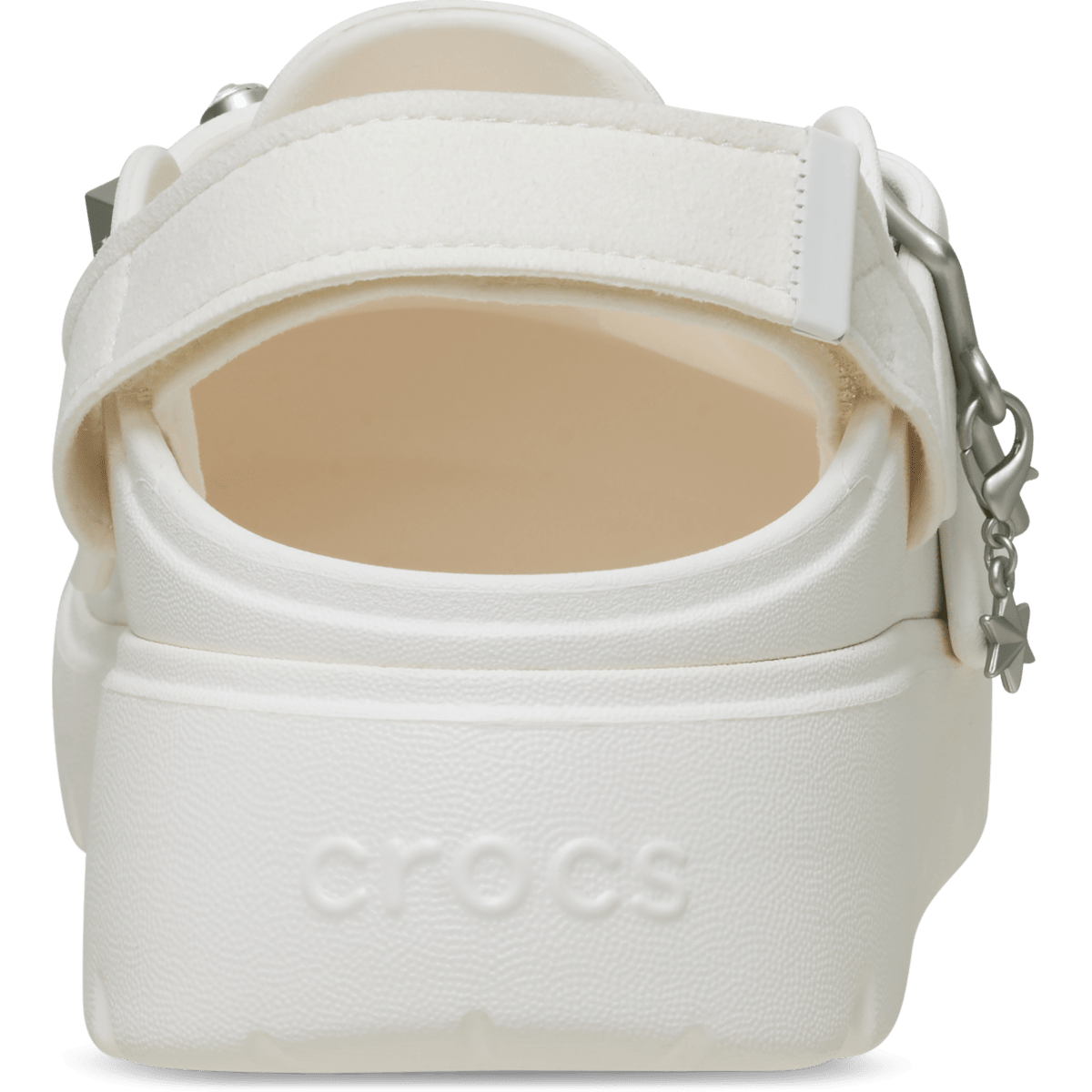 Loaferette Star Studded Clog - Chalk