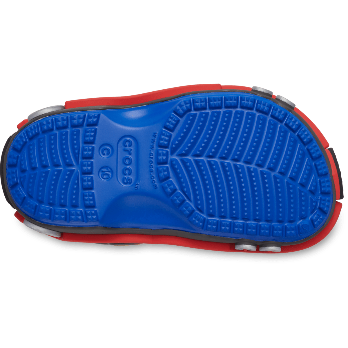 Toddler Classic IAM Train Clog - Blue Bolt/Carbon