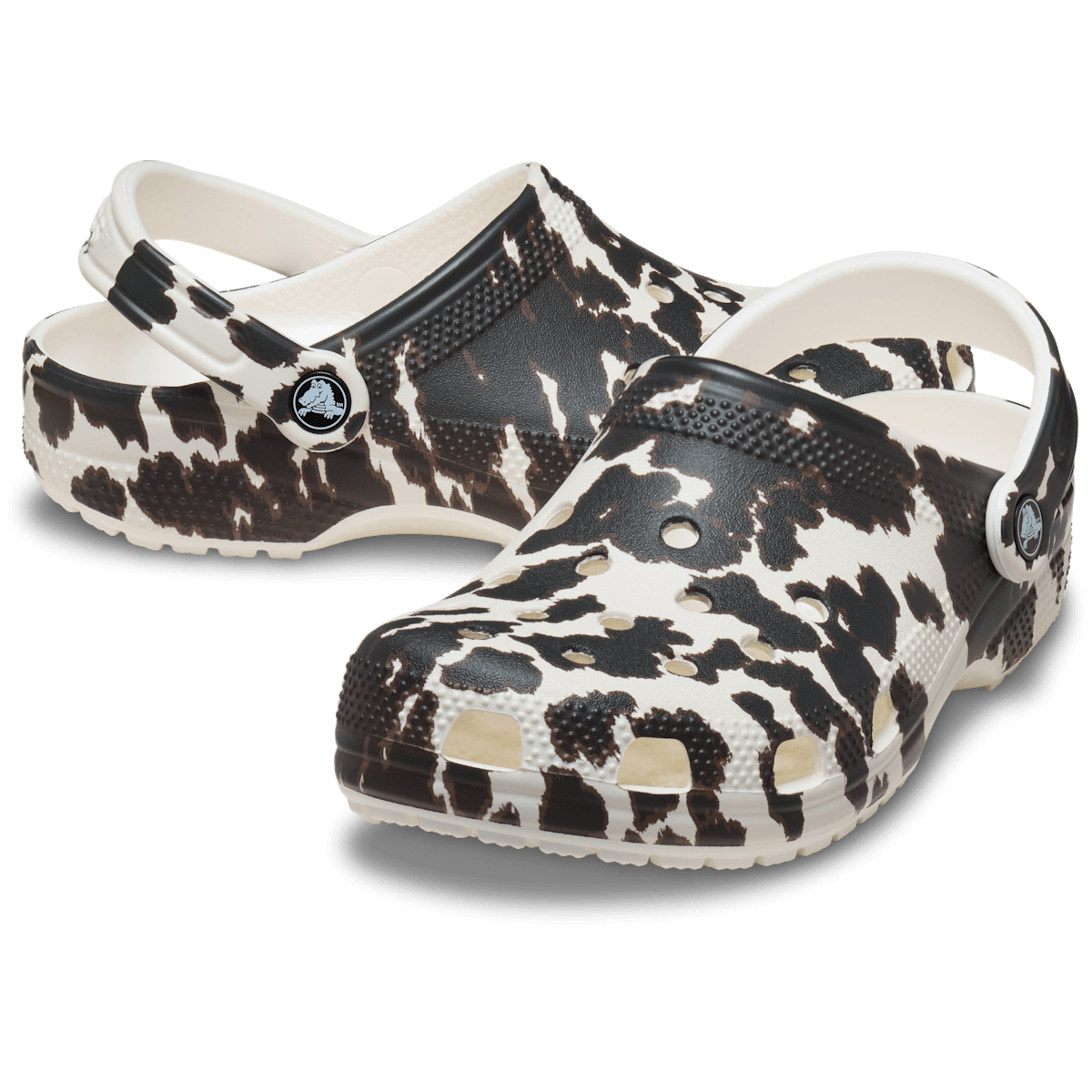 Classic Pop Animal Clog - Chalk/Multi