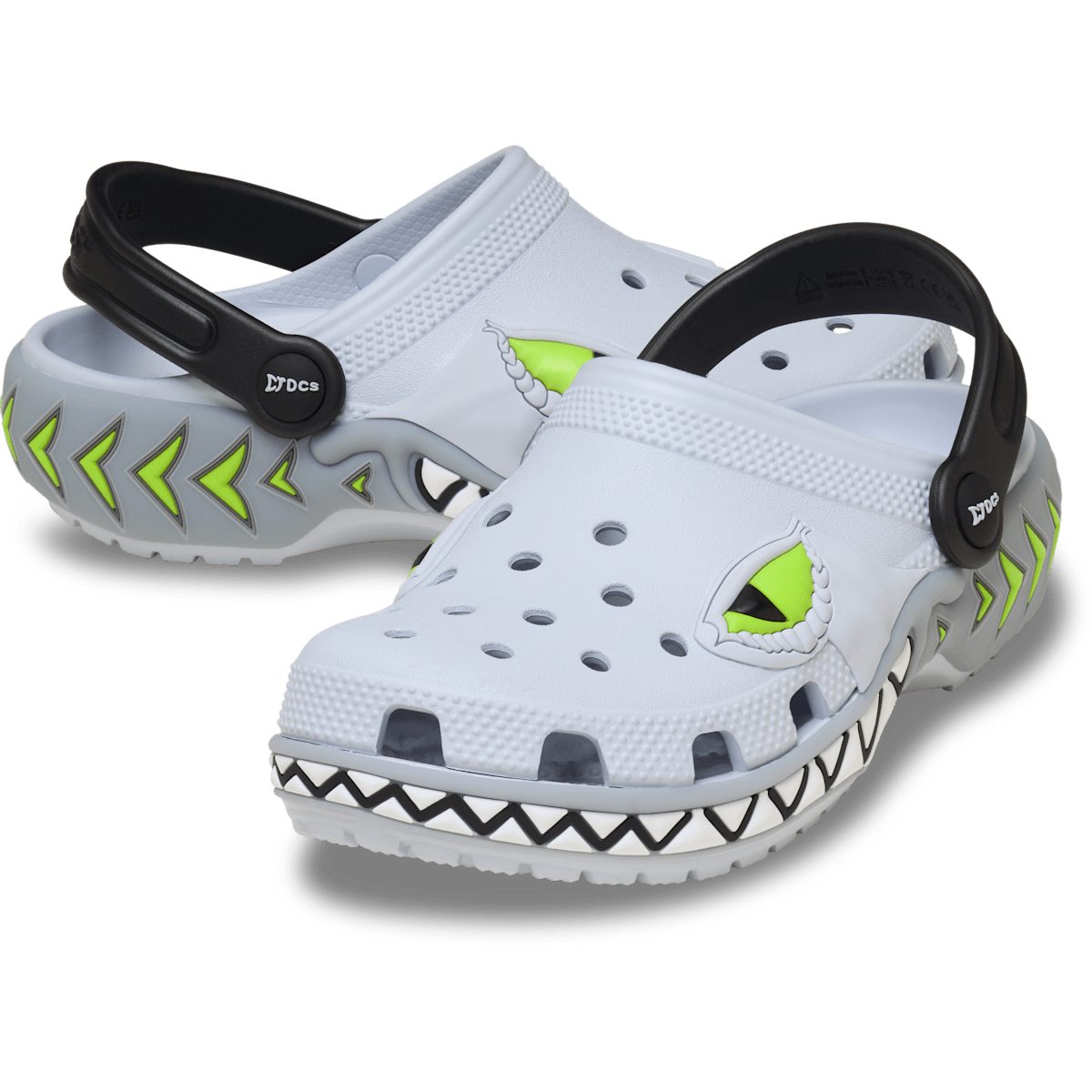 Kids' Classic Creature Lights Clog - Steel