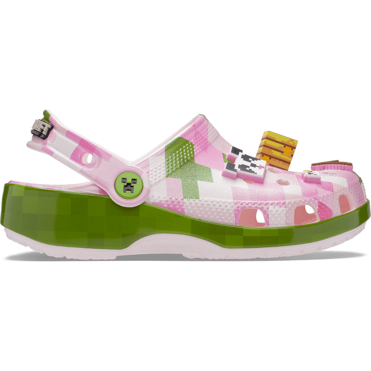 Kids’ Minecraft Pink Classic Clog - Multi