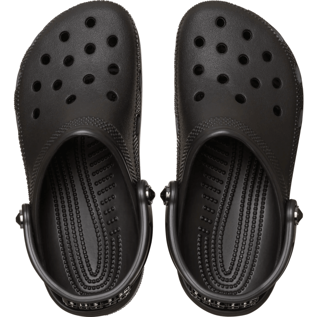 Classic Clog with Swarovski® Crystals - Black