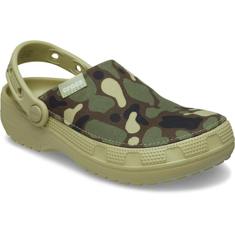 Crafted Camo Clog - Tac Green