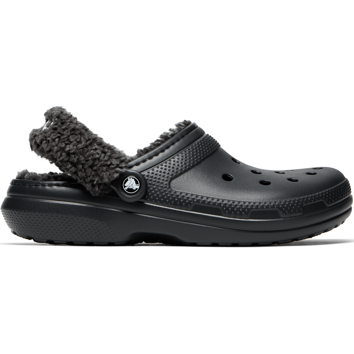 Classic Fleece Lined Clog - Black