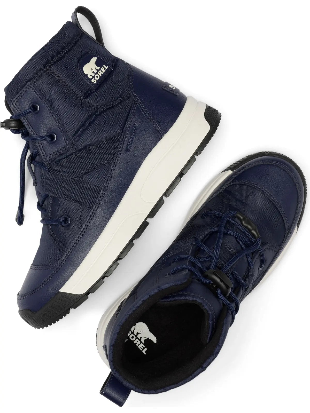 Big Kids Whitney™ III Mid Winter Boot - Collegiate Navy, Black