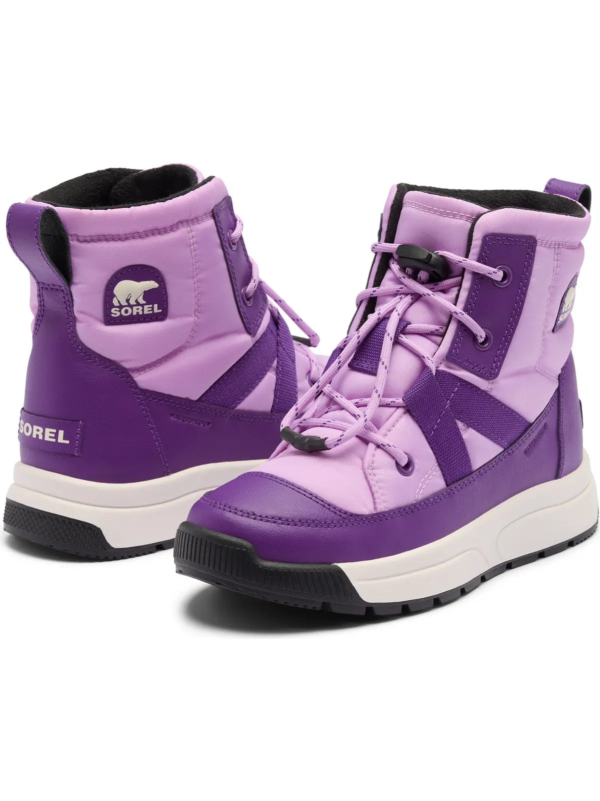 Big Kids Whitney™ III Mid Winter Boot - Hydrangea, Ultra Violet