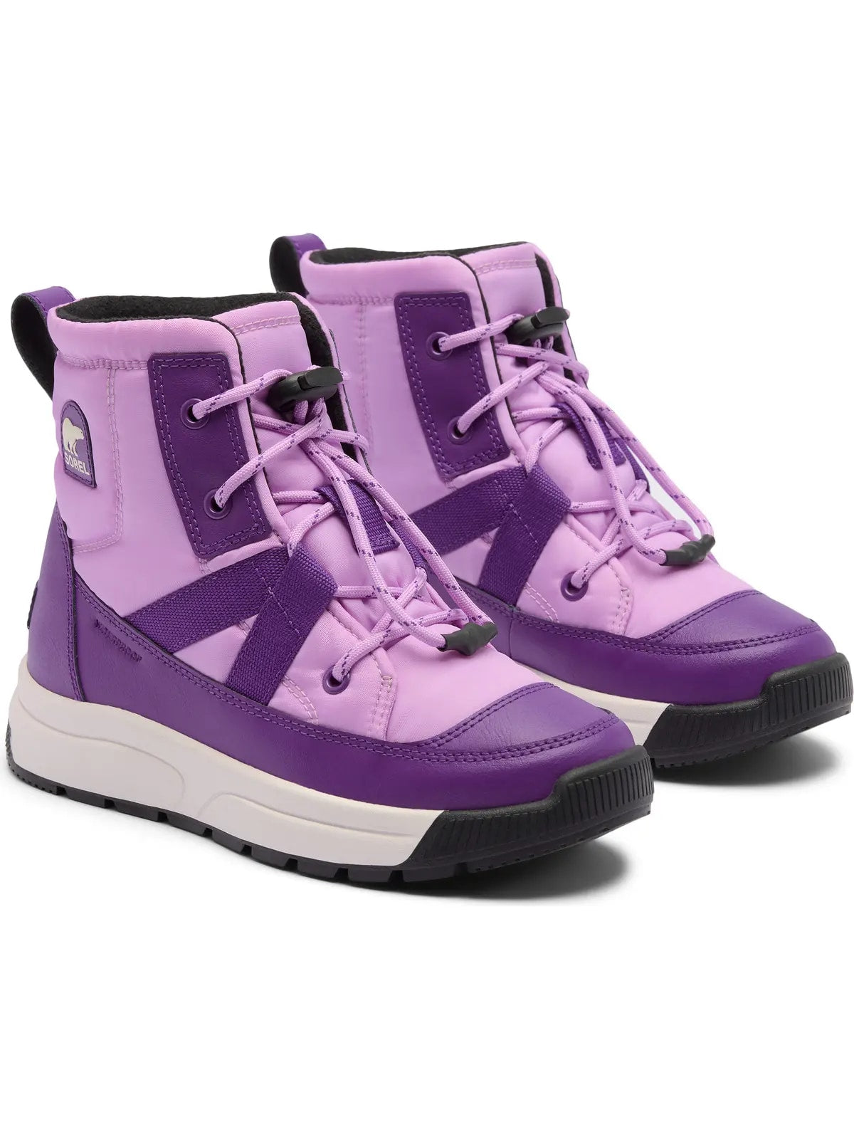 Big Kids Whitney™ III Mid Winter Boot - Hydrangea, Ultra Violet